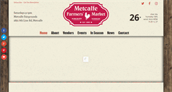 Desktop Screenshot of metcalfefm.com