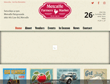 Tablet Screenshot of metcalfefm.com